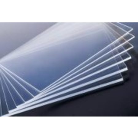 PROFESSIONAL PLASTICS Clear Extruded Acrylic Film-Masked Sheet, 0.187 Thick, 24 X 24 SACR.187CEF-24X24